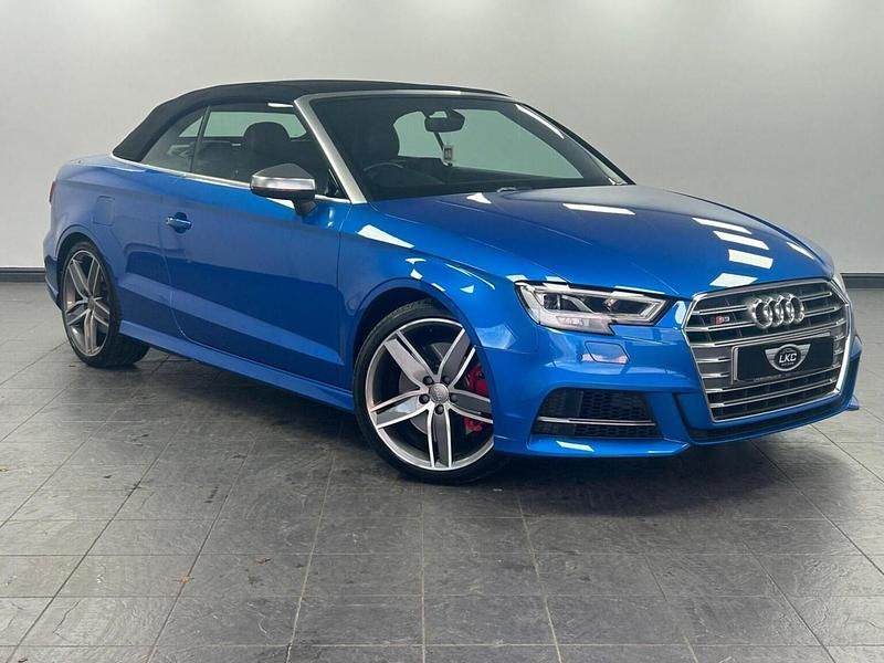 Used Audi S3 Cabriolet Advanced 2020 Blue Cabriolet