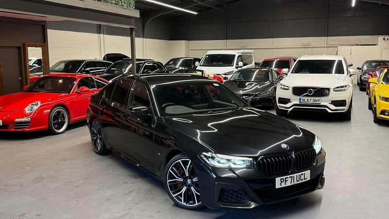 Used BMW 520 M Sport 2022 Black Sedan