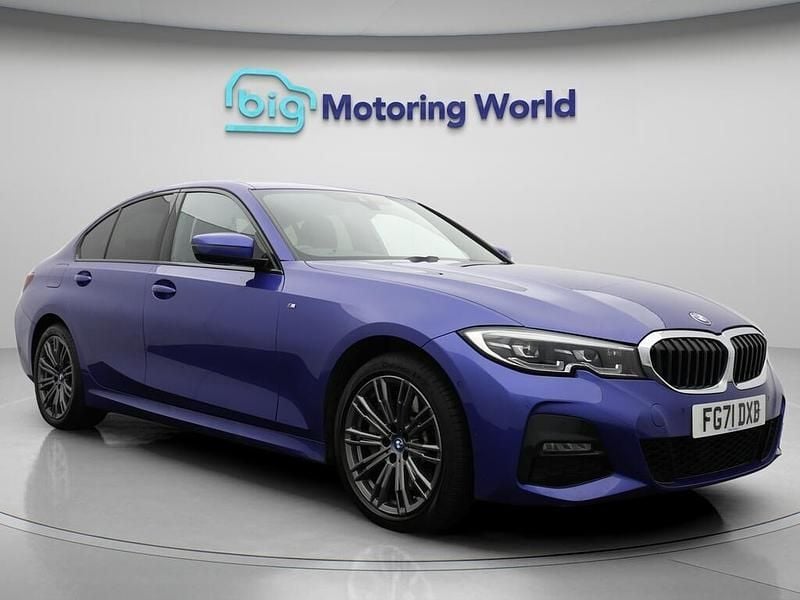 Blue Used 2021 BMW 330e M Sport Sedan | £19,500 (Fair price) - Image 1/4