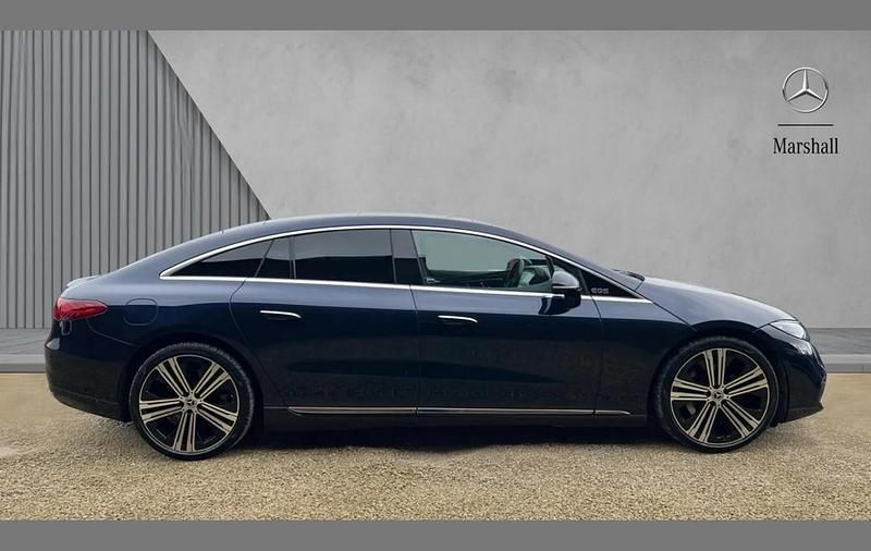 Used Mercedes EQS450+ AMG Line Premium Plus 241 kW (328 HP) 2022 Blue Sedan