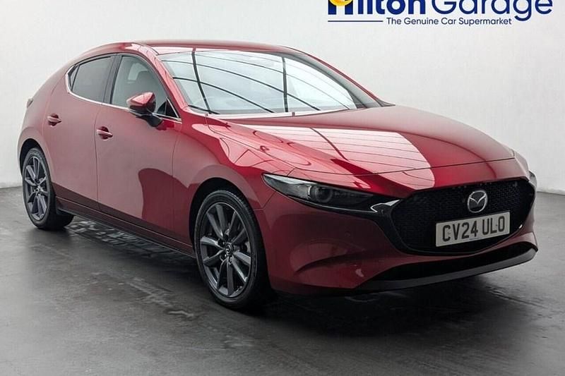 Red Used 2024 Mazda 3 Takumi-Line Hatchback | £19,050 (Fair price) - Image 1/1