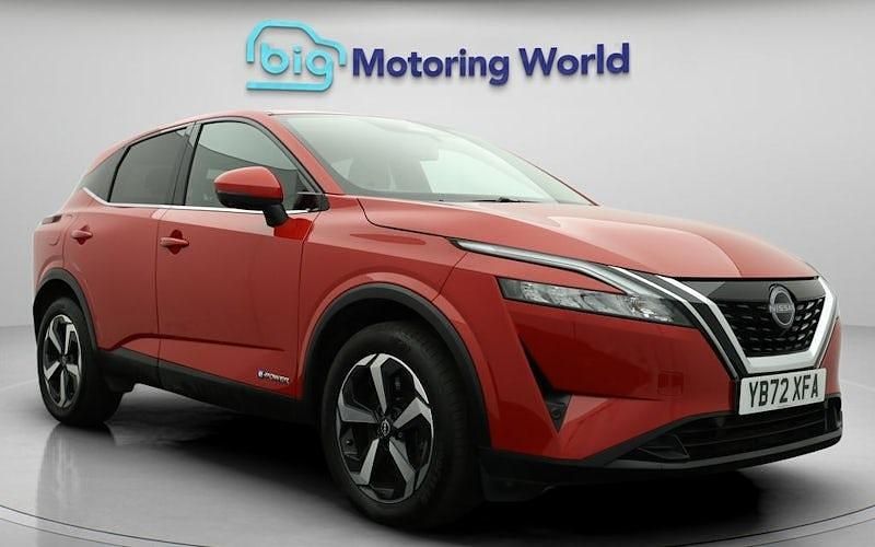Red Used 2023 Nissan Qashqai N-Connecta SUV | £19,500 (Super price) - Image 1/4