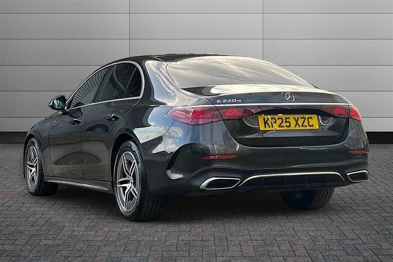 Used Mercedes E220 AMG line 197 HP (144 kW) 2025 Graphite grey Sedan