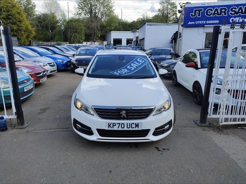Second-hand Peugeot 308 SW Allure 2020 Alb Break