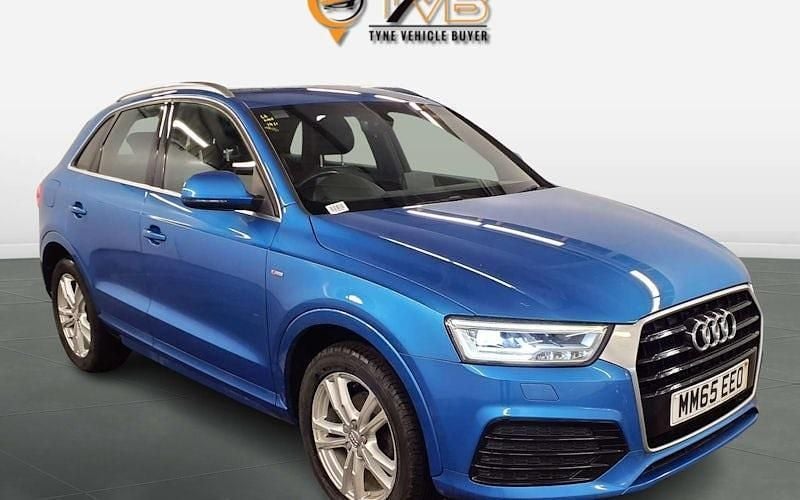 Blue Used 2015 Audi Q3 S-Line SUV | £8,995 (Fair price) - Image 1/3
