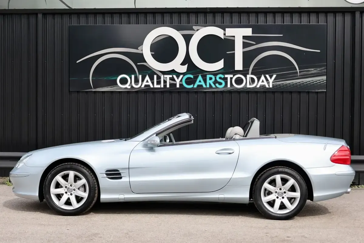 Used Mercedes SL350 2003 Silver Cabriolet