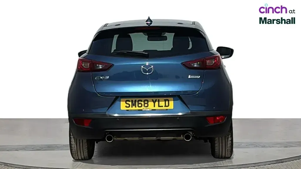 Used Mazda CX-3 150 HP (110 kW) 2018 Blue SUV