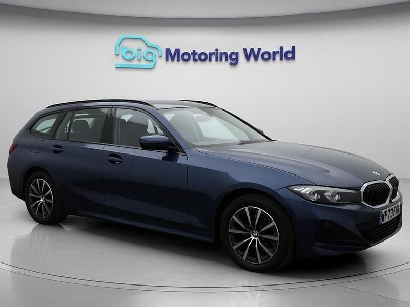 Blue Used 2023 BMW 320 Sport Line Estate | £28,580 (Fair price) - Image 1/4