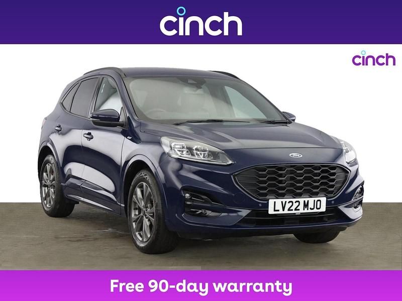 Blue Used 2022 Ford Kuga ST-Line SUV | £18,599 (Good price) - Image 1/3