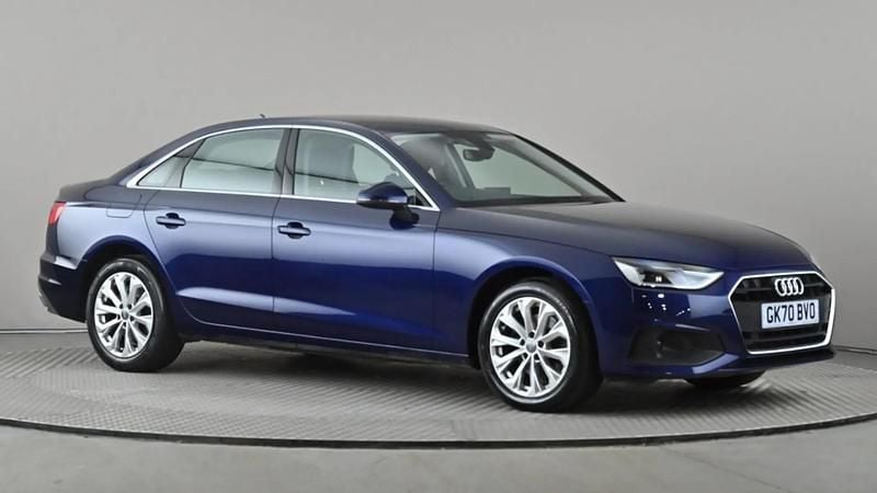 Blue Used 2020 Audi A4 Sedan | £17,298 (Good price) - Image 1/4