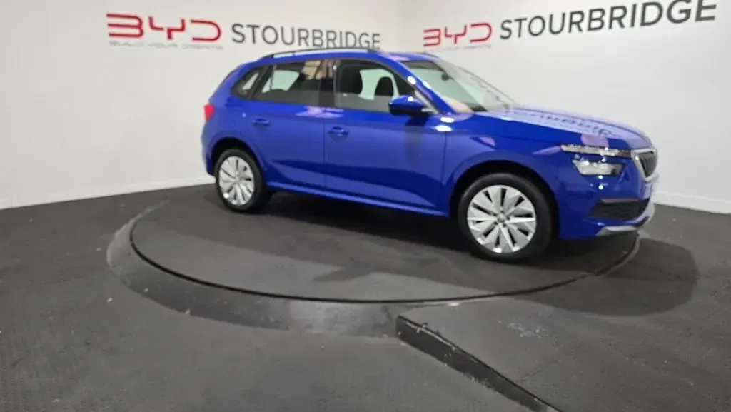 Used Skoda Kamiq SE 115 HP (84 kW) 2022 Blue SUV
