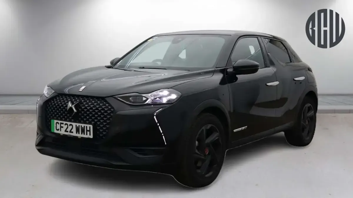 Used DS Automobiles DS3 Crossback E-Tense Performance Line Plus 100 kW (136 HP) 2022 Black SUV