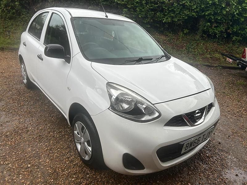 Used Nissan Micra Visia 2016 White Hatchback