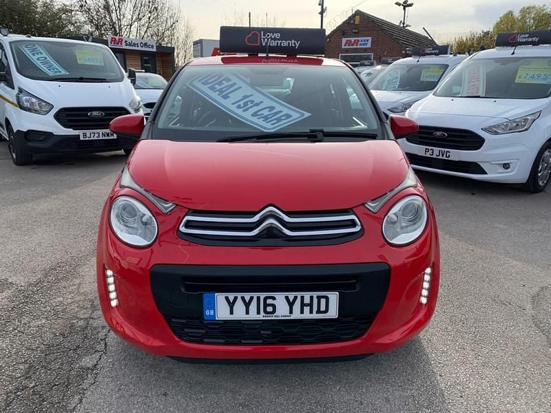 Used Citroën C1 Feel 68 HP (50 kW) 2016 Red Hatchback