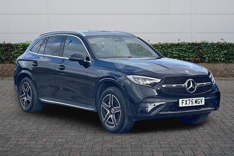 Used Mercedes GLC300e AMG line 2025 Black Estate