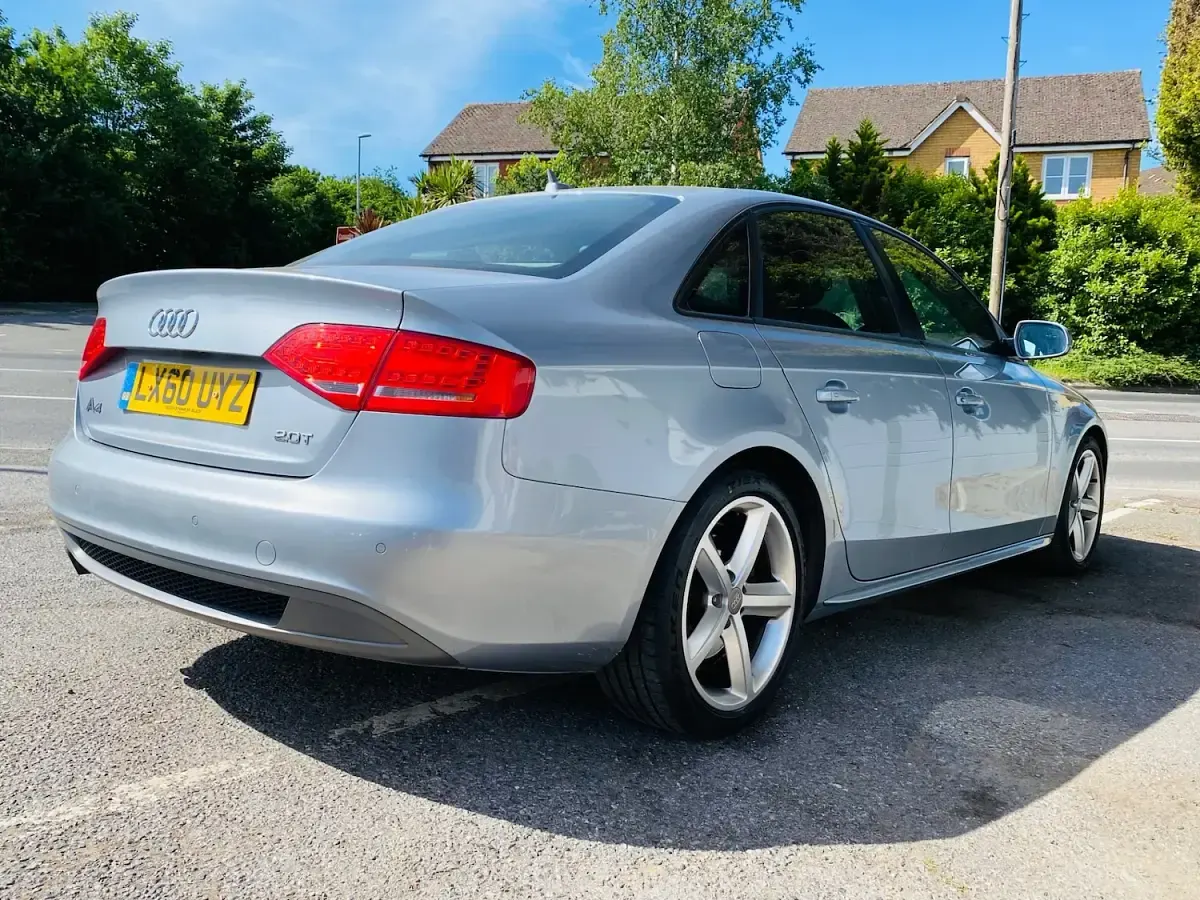 Used Audi A4 S-Line 2010 Silver Sedan