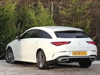 Used Mercedes CLA220 AMG Line Premium 190 HP (139 kW) 2024 White Sedan