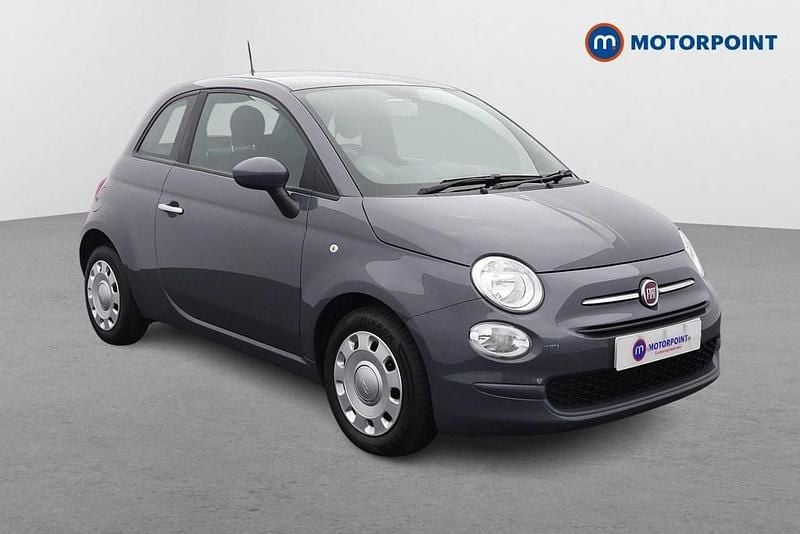 Grey Used 2021 Fiat 500 Pop Hatchback | £7,699 (Good price) - Image 1/4
