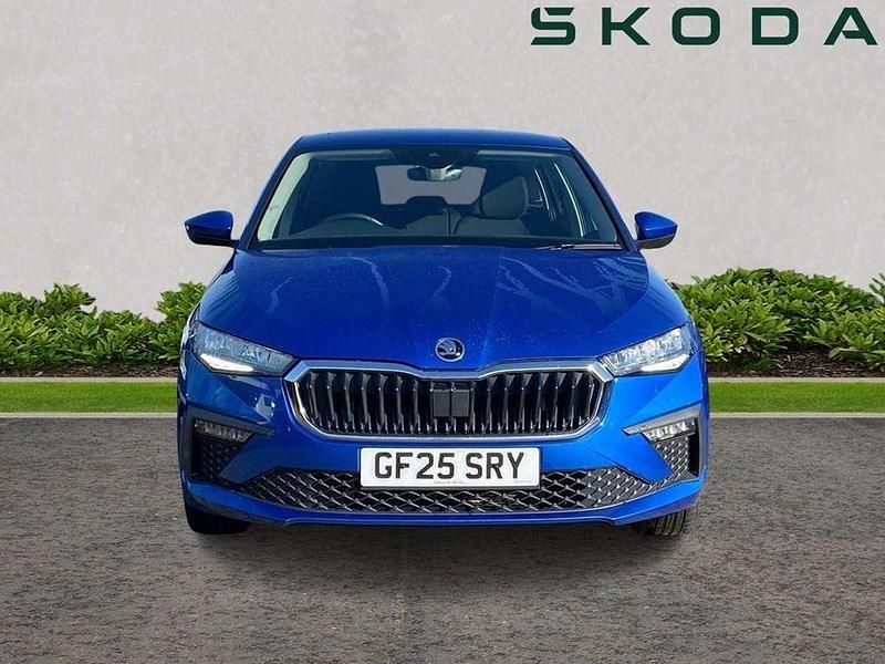 Used Skoda Scala SE 113 HP (83 kW) 2025 Blue Hatchback