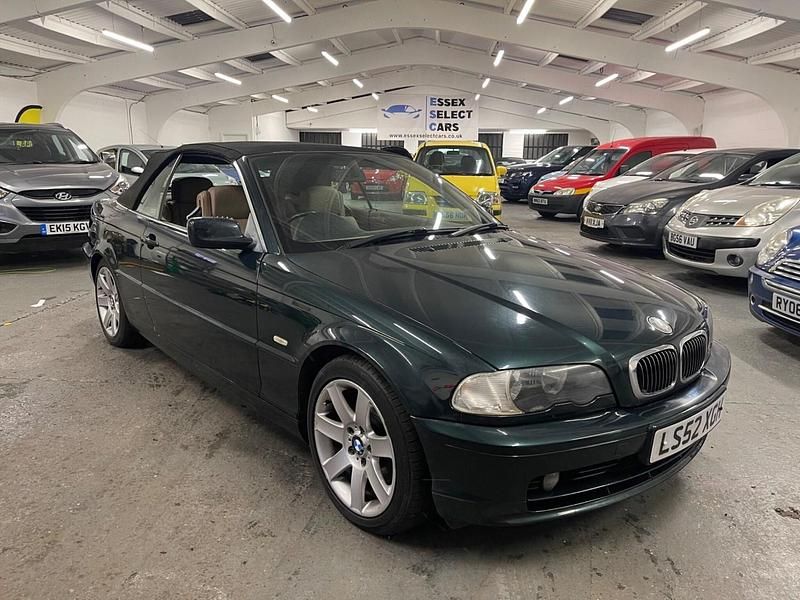 Used BMW 320 2003 Green Cabriolet