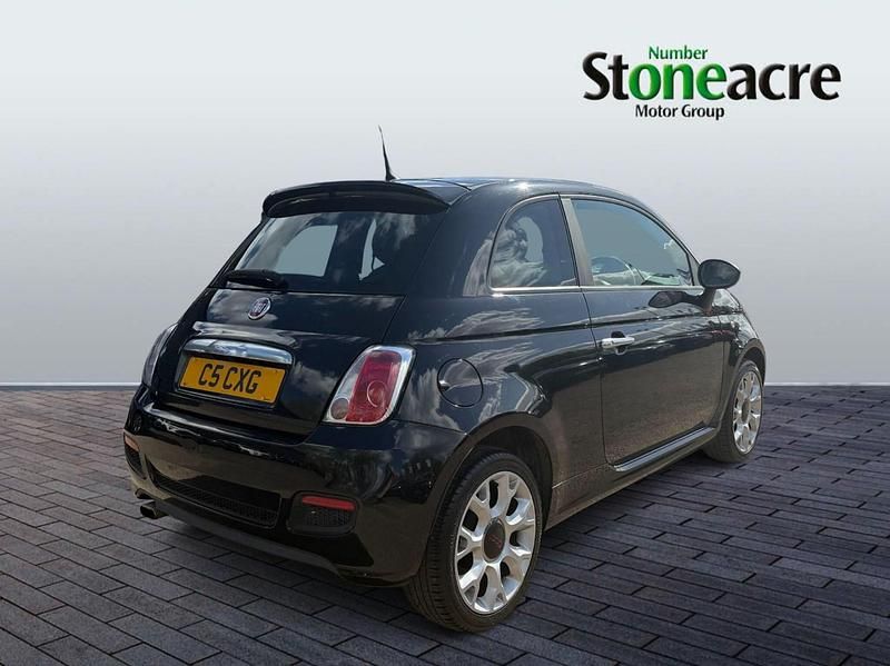Used Fiat 500 S 69 HP (50 kW) 2015 Black Hatchback
