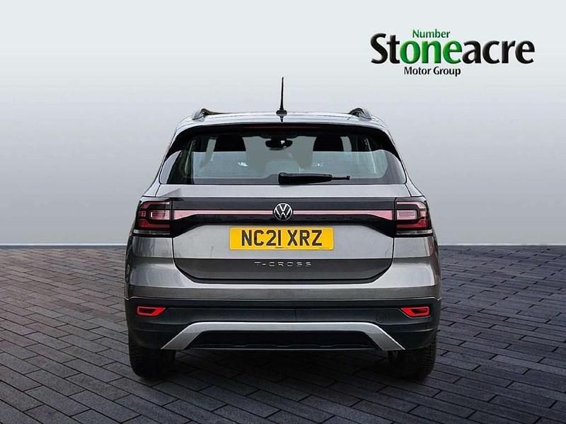 Used VW T-Cross SE 110 HP (80 kW) 2021 Grey SUV