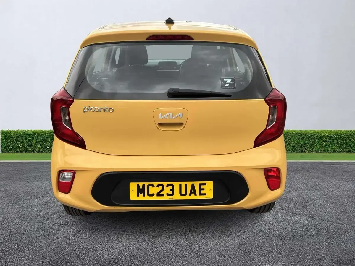 Used Kia Picanto 2023 Yellow Hatchback
