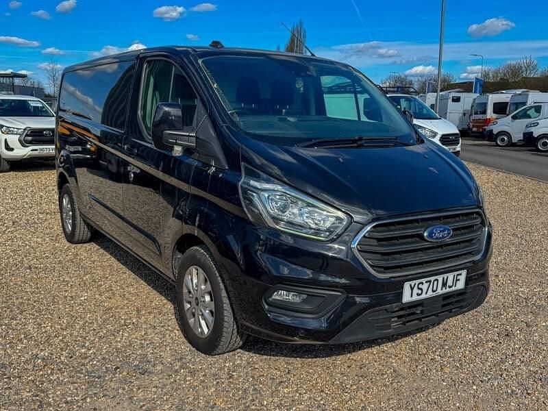 Used Ford Transit Custom Limited 130 HP (95 kW) 2020 Black Van