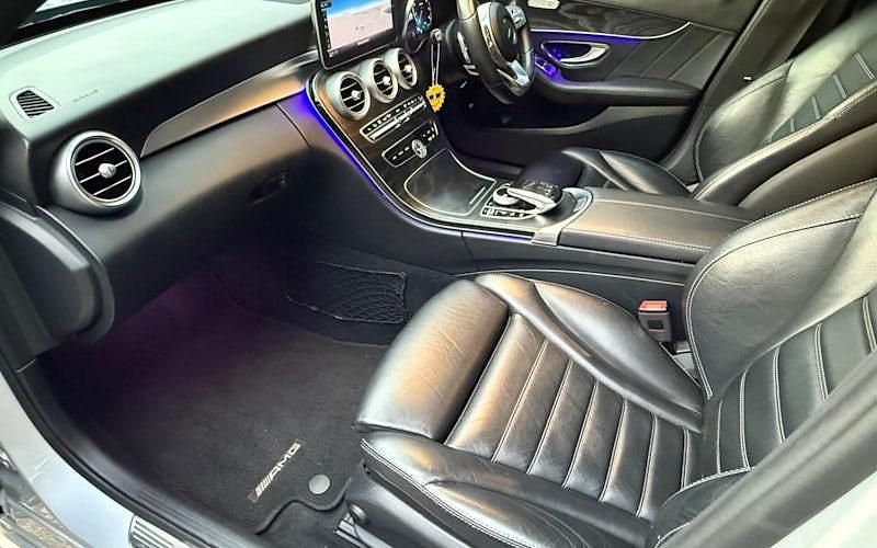 Used Mercedes C200 AMG Line Premium 198 HP (145 kW) 2019 Silver Sedan