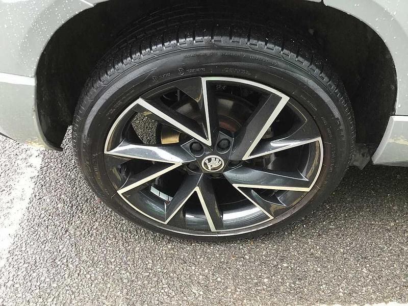 Used Skoda Karoq SportLine 140 HP (102 kW) 2021 Meteor grey SUV