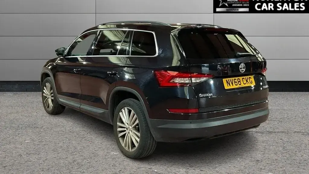 Used Skoda Kodiaq SE L 150 HP (110 kW) 2018 Black SUV