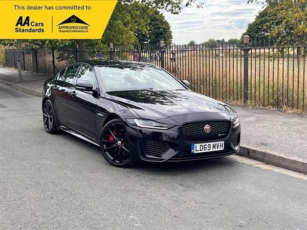 Black Used 2020 Jaguar XE R-Dynamic Sedan | £14,495 (Good price) - Image 1/4
