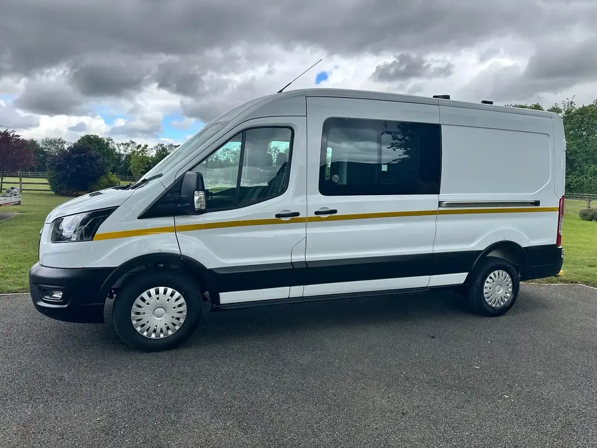 Used Ford Transit 130 HP (95 kW) 2023 White Van