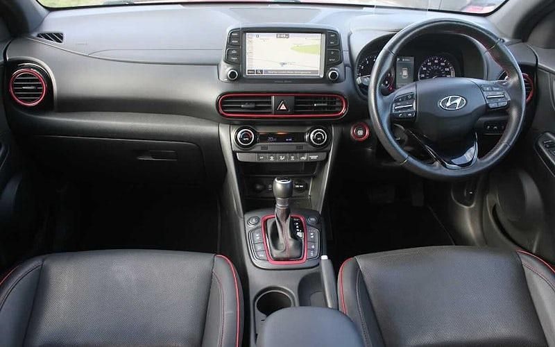 Used Hyundai Kona Premium 177 HP (130 kW) 2019 Red SUV