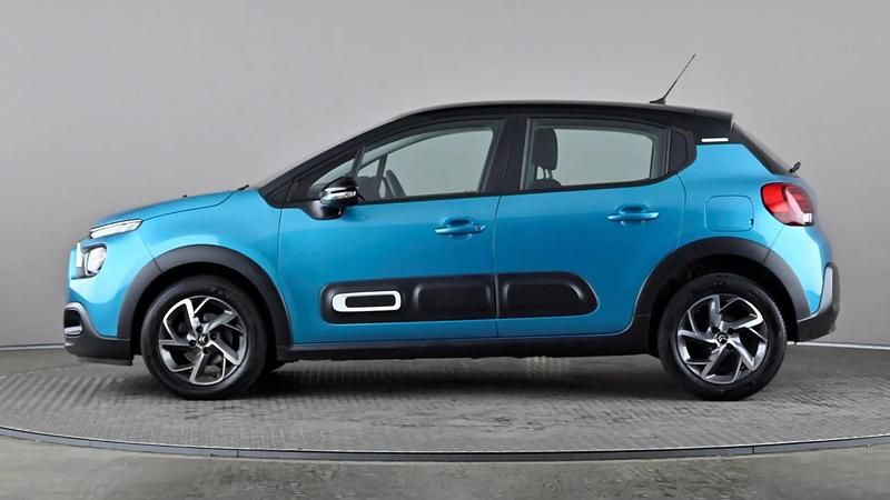 Used Citroën C3 PureTech 83 HP (61 kW) 2021 Blue Hatchback