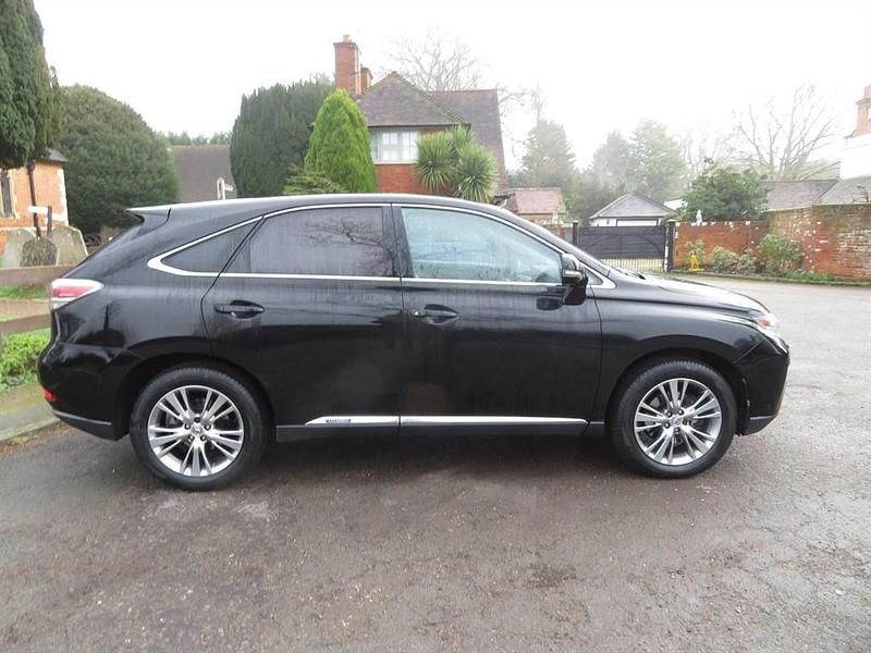 Used Lexus RX450h Luxury Line 2012 Panther black SUV