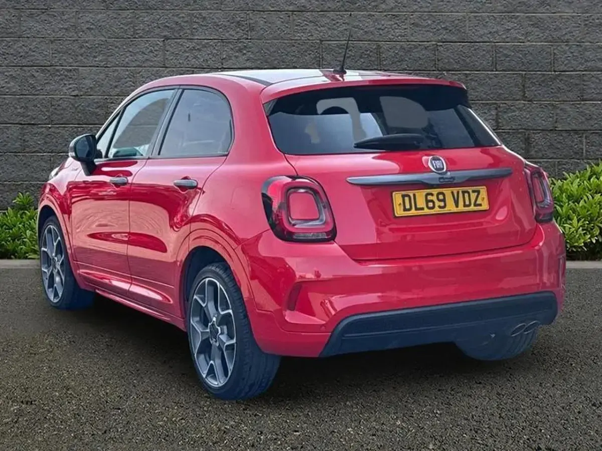 Used Fiat 500X Sport 150 HP (110 kW) 2020 Red SUV