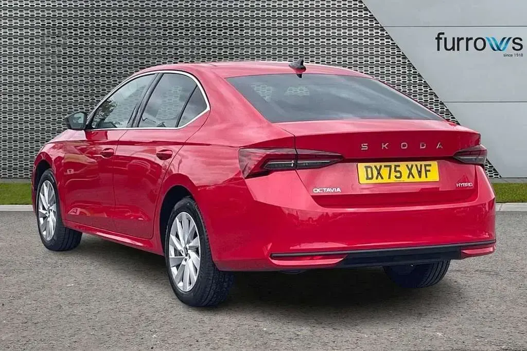 Used Skoda Octavia SE L 147 HP (108 kW) 2025 Velvet red metallic Hatchback