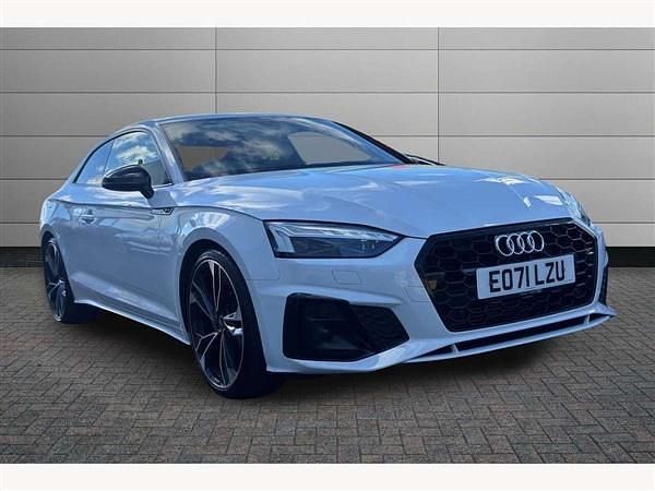 Glacier white Used 2021 Audi A5 Comfort Coupe | £25,695 (A bit pricey) - Image 1/4