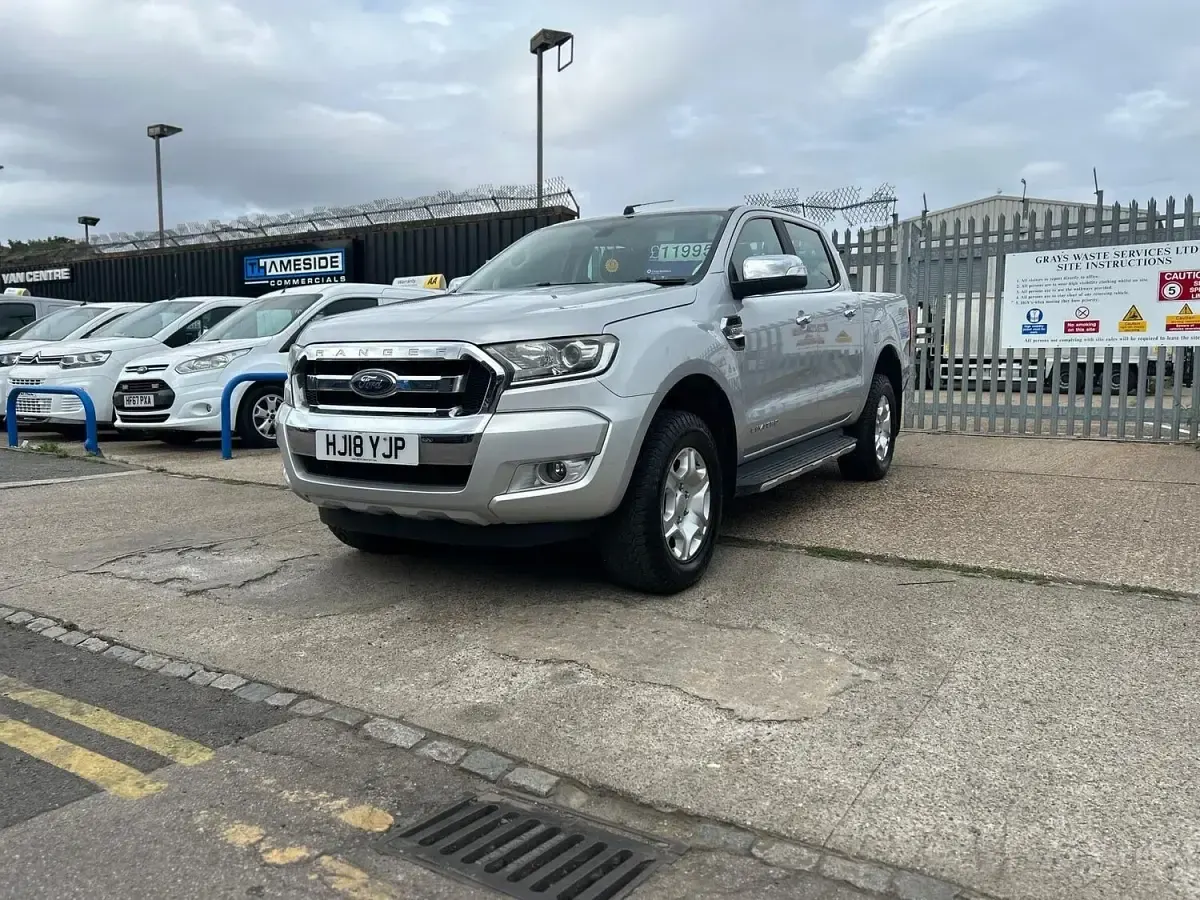Used Ford Ranger Limited 200 HP (147 kW) 2018 Silver Pickup