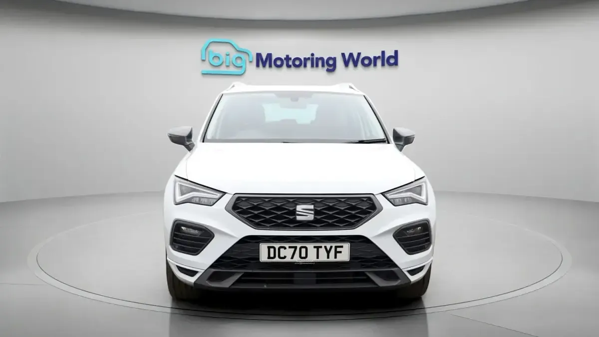 Używany Seat Ateca 4Drive 150 KM (110 kW) 2021 Biały SUV
