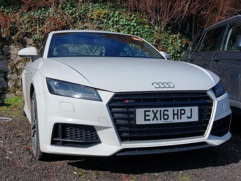 Used Audi TT S-Line 230 HP (169 kW) 2016 White Coupe