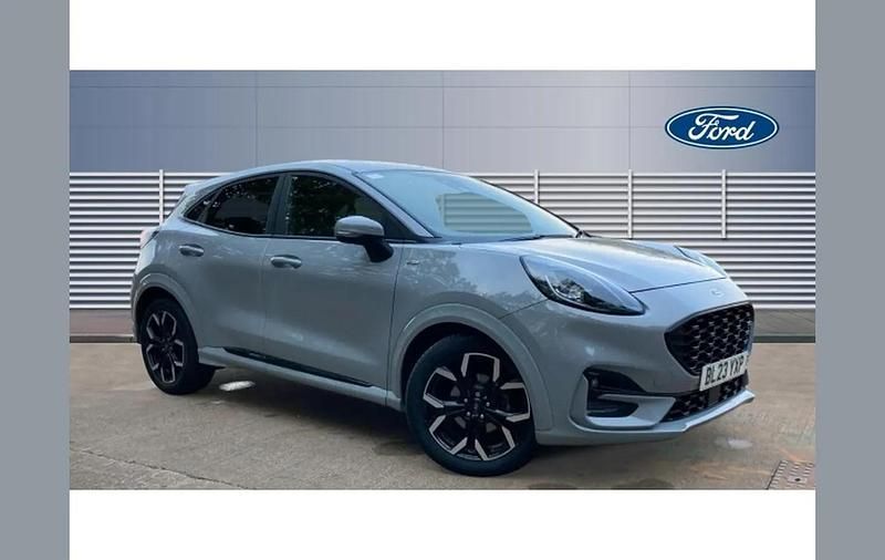 Grey Used 2023 Ford Puma Gen-E ST-Line X SUV | £17,449 (A bit pricey) - Image 1/4