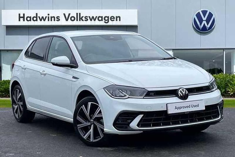Used VW Polo R-line 110 HP (80 kW) 2024 White Hatchback
