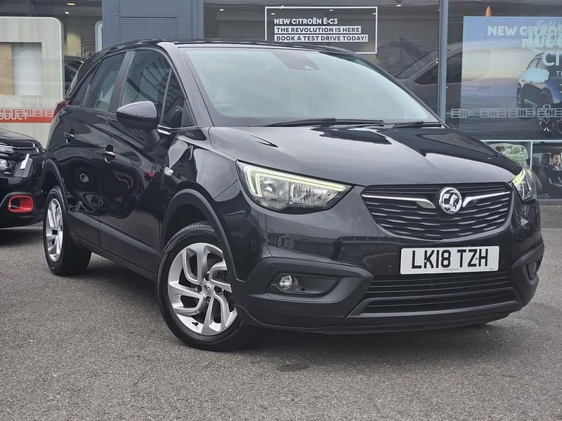Black Used 2018 Vauxhall Crossland X SUV | £6,995 (Good price) - Image 1/4