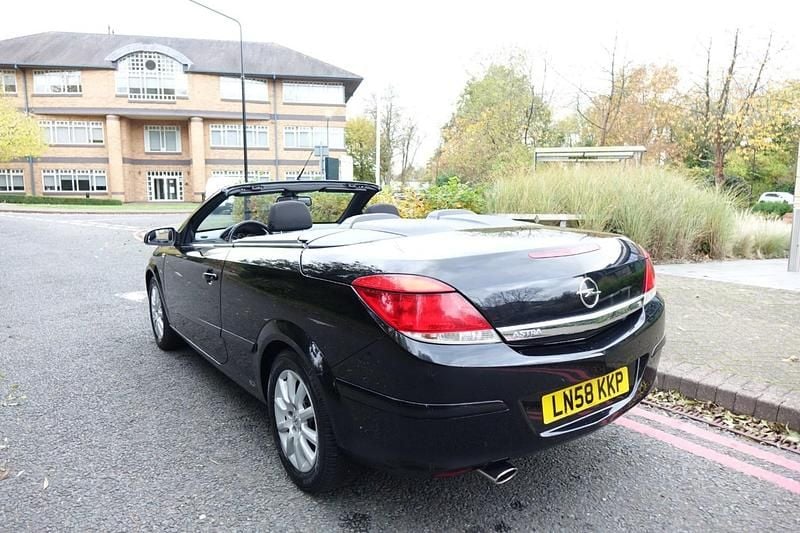 Used Opel Astra Cabriolet drive 2008 Black Cabriolet