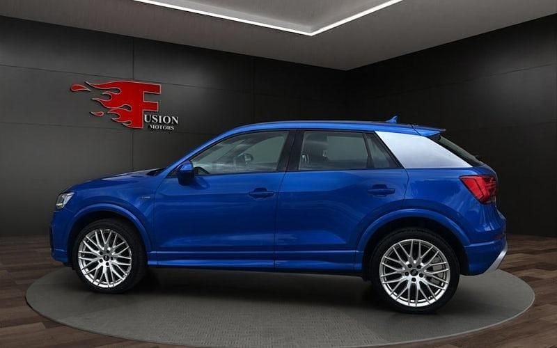 Blue Used 2017 Audi Q2 S-Line SUV | £12,800 (Good price) - Image 1/4