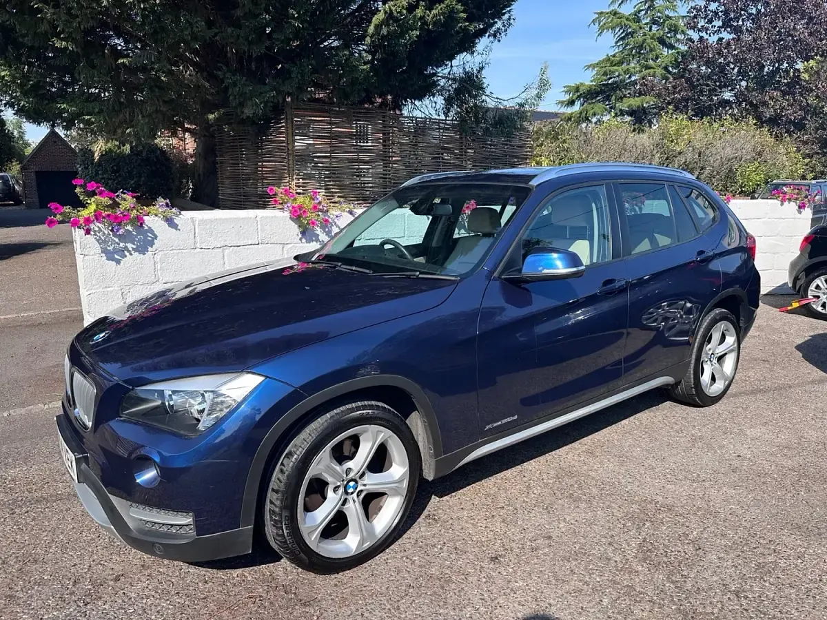 Used BMW X1 xLine 2014 Blue SUV