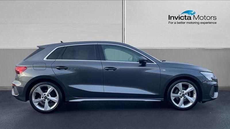 Used Audi A3 S-Line 110 HP (80 kW) 2022 Grey Hatchback