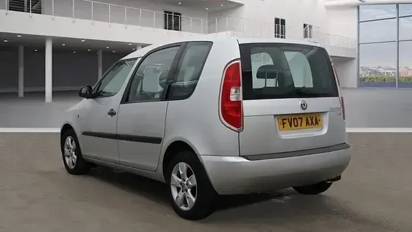 Used Skoda Roomster 64 HP (47 kW) 2007 Silver MPV